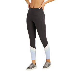 Ideology Colorblock Leggings - Black/Blue - High Waist - Workout Pants